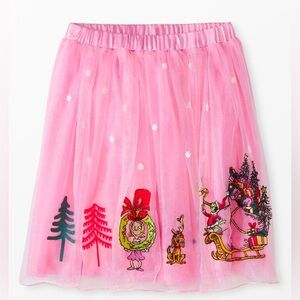 BRAND NEW Hanna Andersson Christmas Grinch Skirt